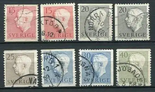 (1491) Schweden Nr.424/8              O  gestempelt