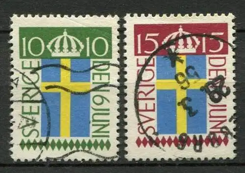 (1485) Schweden Nr.404/5              O  gestempelt