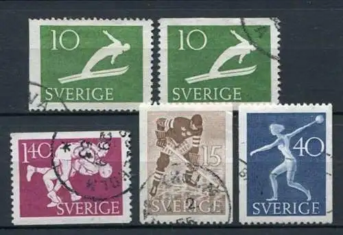 (1476) Schweden Nr.379/82              O  gestempelt