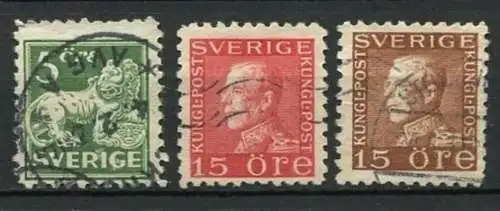 (1431) Schweden ex.Nr.175/80 II WB              O  gestempelt