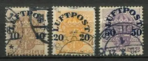 Schweden Nr.138/40              O  used                   (1418)