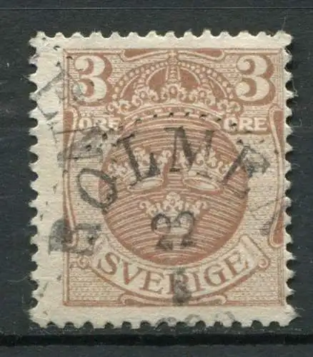 (1406) Schweden Nr.66 Y              O  gestempelt