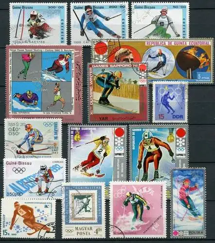 (013) Motiv - Lot / Sammlung Alpine Skisport   / Alpine skiing