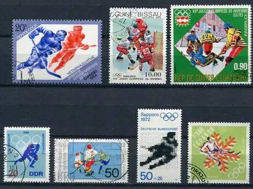 Motiv - Lot / Sammlung Eishockey                  (002) ice hockey