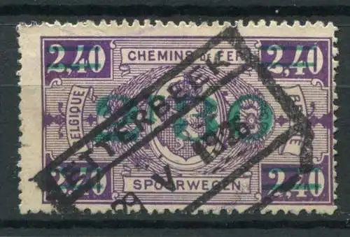 (1330) Belgien Bahnpost Nr.156        O  gestempelt