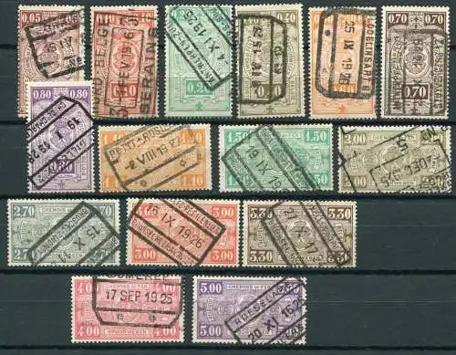 Belgien Bahnpost ex.Nr.136/55        O  used         (1329)