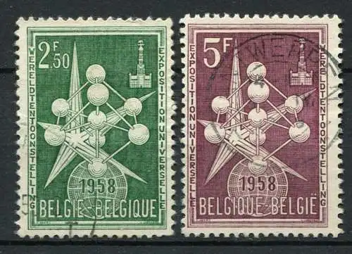 (1296) Belgien Nr.1091/2        O  gestempelt