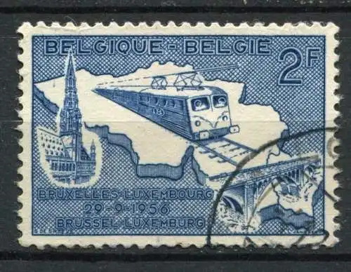 (1291) Belgien Nr.1045        O  gestempelt