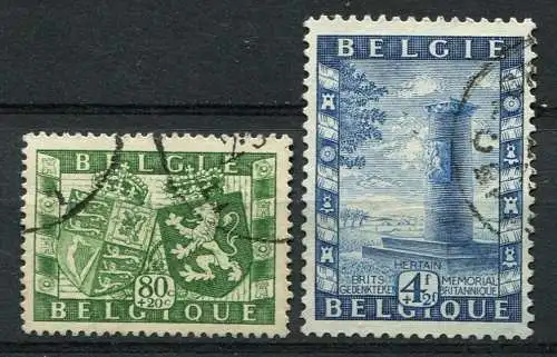 Belgien Nr.863 + 865        O  used         (1282)