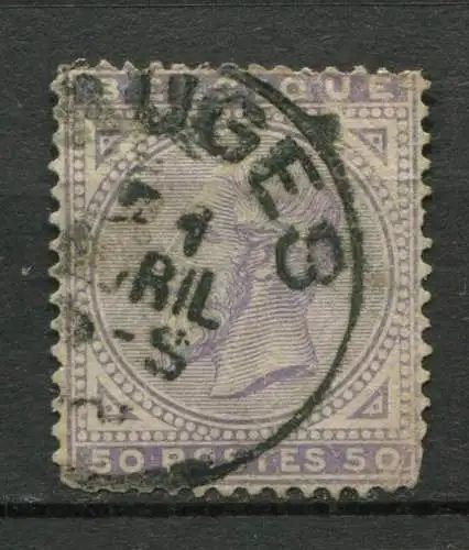 Belgien Nr.38         O  used        (1216)