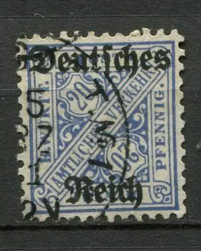 Deutsches Reich Dienst Nr.60         O       (3840)