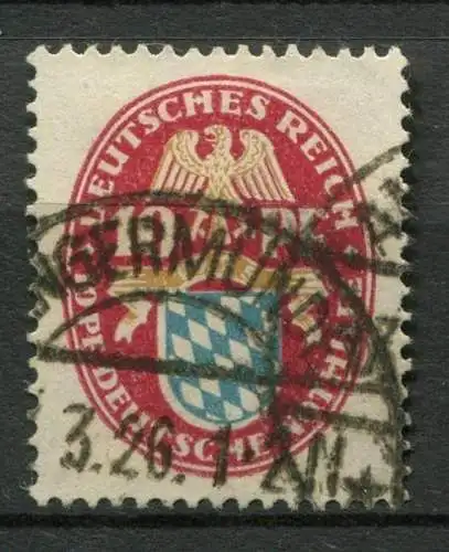 (3814) Deutsches Reich Nr.376         O    gestempelt