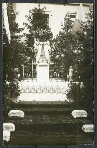 (4677) Altar zu Ostern / Kath. Kirche um 1920? - n. gel.