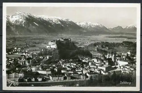 (04663) Salzburg - Gesamtansicht - gel. 1937