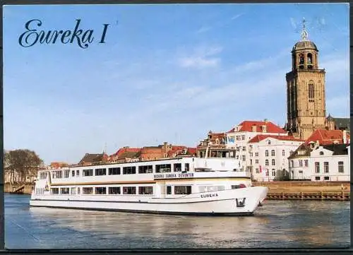 (04653) Rederij Eureka Deventer BV - gel. 1999 mit Deutscher Frankatur