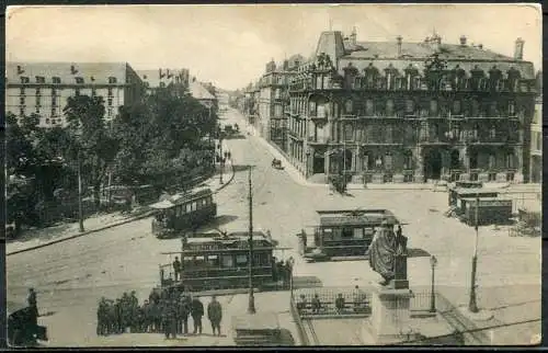 (04649) Sedan  Platz Turenne / Straßenbahn, Tram - n. gel. - Nr. 367 - I. WK 1914-1918