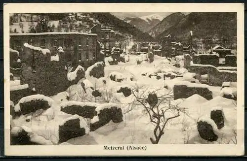 (4646) Metzeral (Alsace)  - I WK 1914-1918 - n. gel.