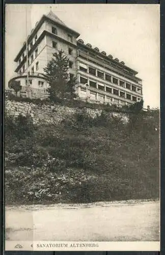 (04643) Col de la Schlucht / Schluchtpass  Sanatorium Altenberg - I WK 1914-1918 - n. gel.