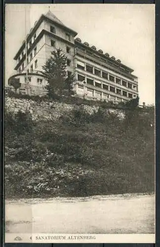 (4643) Col de la Schlucht / Schluchtpass  Sanatorium Altenberg - I WK 1914-1918 - n. gel.