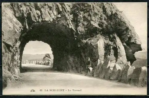 (04642) La Schlucht  Le Tunnel - I WK 1914-1918 - n. gel.