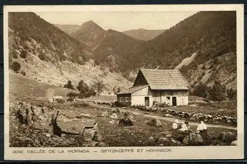 (04633) Vallée de la Wormsa - Spitzkoepfe et Hohneck / Wormsa-Tal Spitzköpfe und Hohneck - n. gel. - Collection L'Alsace