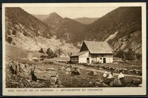 (4633) Vallée de la Wormsa - Spitzkoepfe et Hohneck / Wormsa-Tal Spitzköpfe und Hohneck - n. gel. - Collection L'Alsace