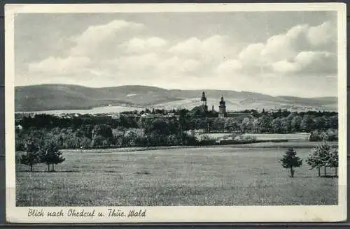 (04628) Blick nach Ohrdruf u. Thür. Wald - n. gel. - 8932 39