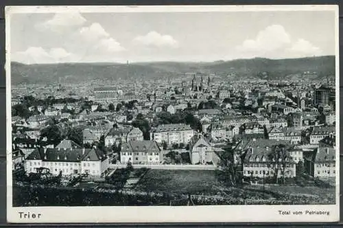 (04614) Trier Total vom Petrisberg - gel. 1933