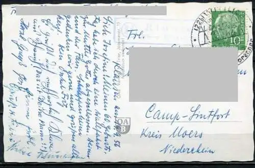 (4591) Wallfahrtsort Eberhards-Clausen - Mehrbildkarte - gel. 1956 - OAB