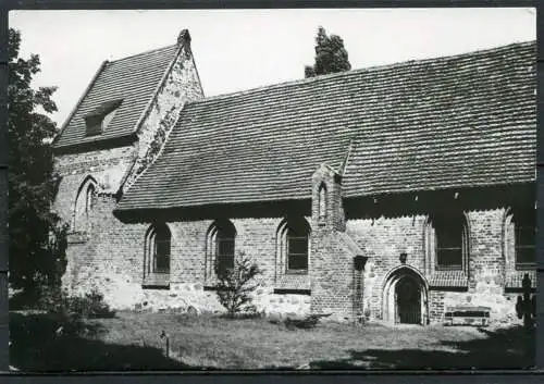 (4561) Evangelische Kirche Koserow auf Usedom, 13. Jahrhundert - gel. - DDR Bild und Heimat