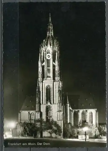 (4560) Frankfurt am Main - Der Dom - n. gel. - Cekade Originalfotos Agfa Fra 84 62/3