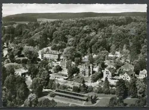 (4557) Bad Salzhausen v. d. V.- Luftaufnahme - n. gel. - Echtes Schöning Foto Agfa