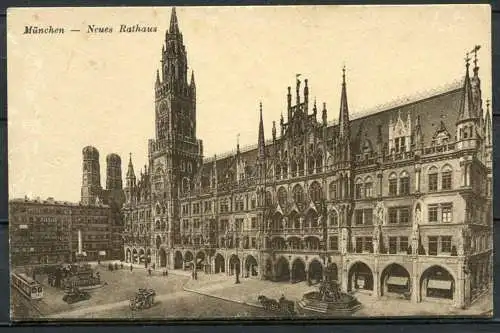 (04537) München - Neues Rathaus - n. gel. - Ottmar Zieher, München 1922 x Br. Nr. 1001