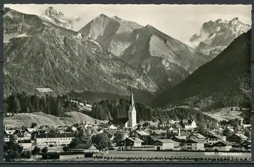 (4532) Oberstdorf 843 m im bayr. Allgäu - gel. 1967 - Heimhuber Karte