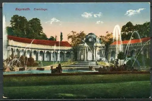(4530) Bayreuth - Eremitage - n. gel. - Nr. 70288 Heliocolorkarte von Ottmar Zieher, München