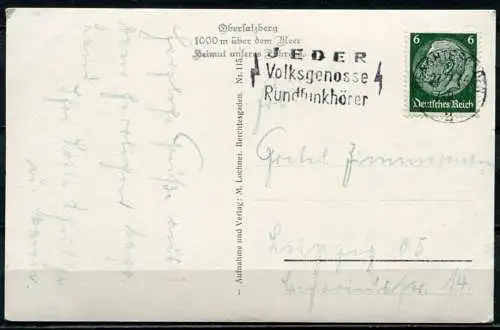 (4528) St. Bartolomä mit Watzmann und Ostwand - gel. 1936