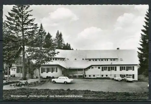 (04511) Wanderheim "Hochkopfhaus" des Schwarzwald-Vereins auf dem Weißenbachsattel bei Todtmoos - gel. 1970