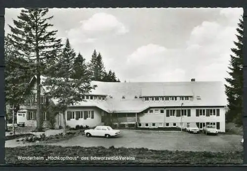 (4511) Wanderheim "Hochkopfhaus" des Schwarzwald-Vereins auf dem Weißenbachsattel bei Todtmoos - gel. 1970