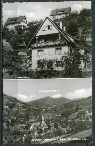 (04484) Haus Hubertus - Luftkurort Ottenhöfen i. Schw. 311 - 900 m ü. M.- gel. 1964