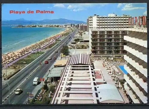 (04469) Playa De Palma - Mallorca - gel. 1981