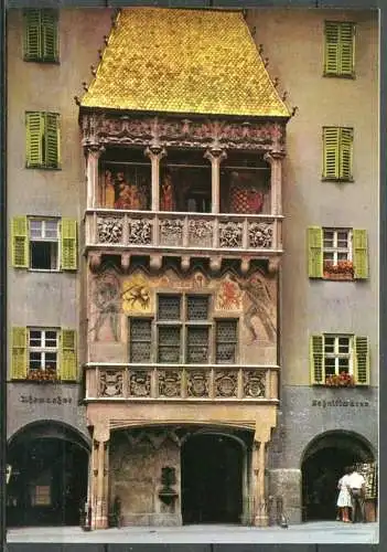 (04460) Innsbruck - Goldenes Dachl, erbaut 1420 - n. gel.