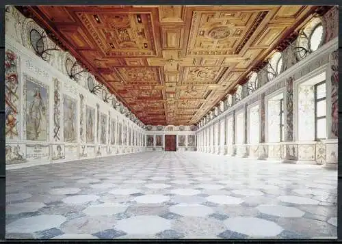 (04459) Schloss Ambras, Insbruck - Spanischer Saal, 1570 - n. gel.
