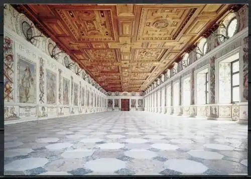 (4459) Schloss Ambras, Insbruck - Spanischer Saal, 1570 - n. gel.
