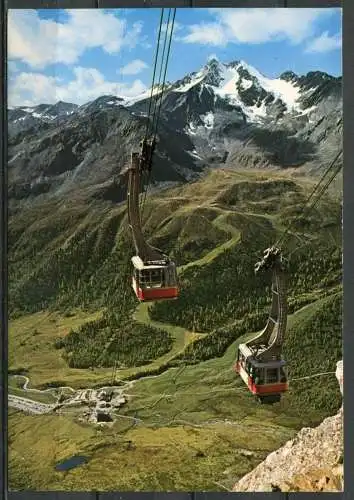 (04436) Schnalstaler Gletscherbahn 2011-3212 m mit Kurzras und Salurnspitze 3433 m - gel. 1978