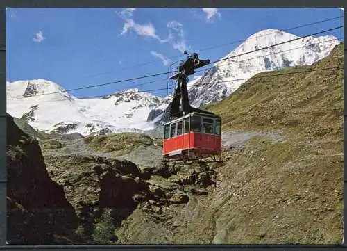 (4435) Sulden am Ortler - Madritsch Seilbahn 2624-3100 m / Blick zum Suldnerferner u. Königsspitze 3859 m - n. gel.