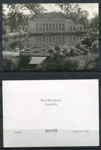 (4411**) Bad Brambach / Sachsen - 10 Dick-Fotos s/w in Mappe - DDR - Dick-Foto-Verlag