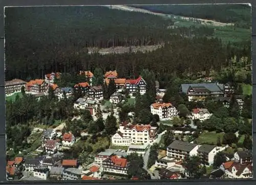 (04390) Braunlage / Oberharz, 620 m ü. M. - gel. 1976 - Luftaufnahme - Schöning & Co. + Gebr. Schmidt
