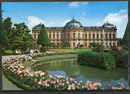 (04381) Würzburg - Residenz-Seitenflügel (Hofkirche) - n. gel. - Krüger