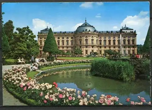 (4381) Würzburg - Residenz-Seitenflügel (Hofkirche) - n. gel. - Krüger