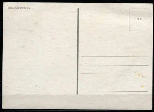 (4380) Gruss aus Nürnberg - Reim und Wappen - Mehrbildkarte - n. gel. - N 6